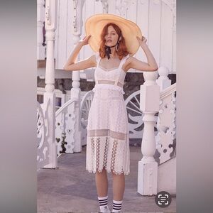 For Love and Lemons Gabrielle Midi Dress